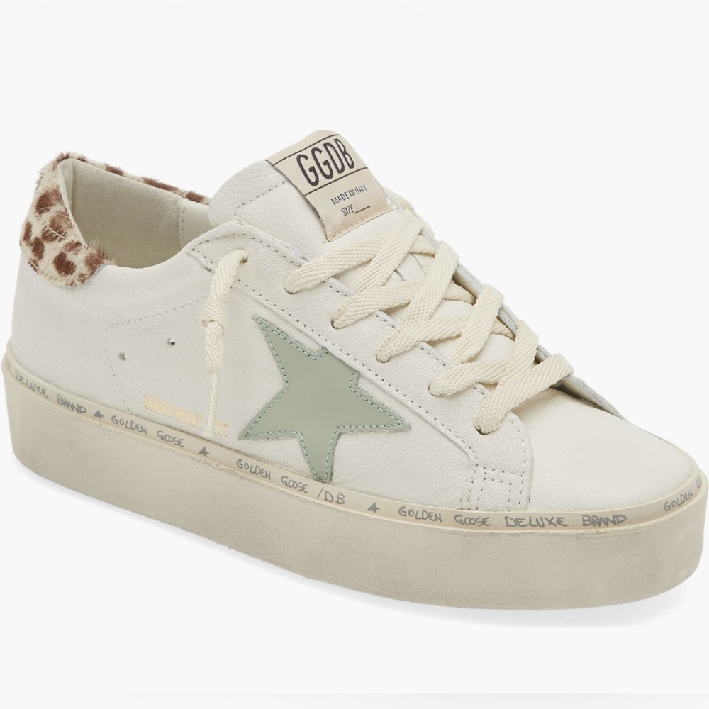 Limited Edition Golden Goose Hi Star Platform Sneakers